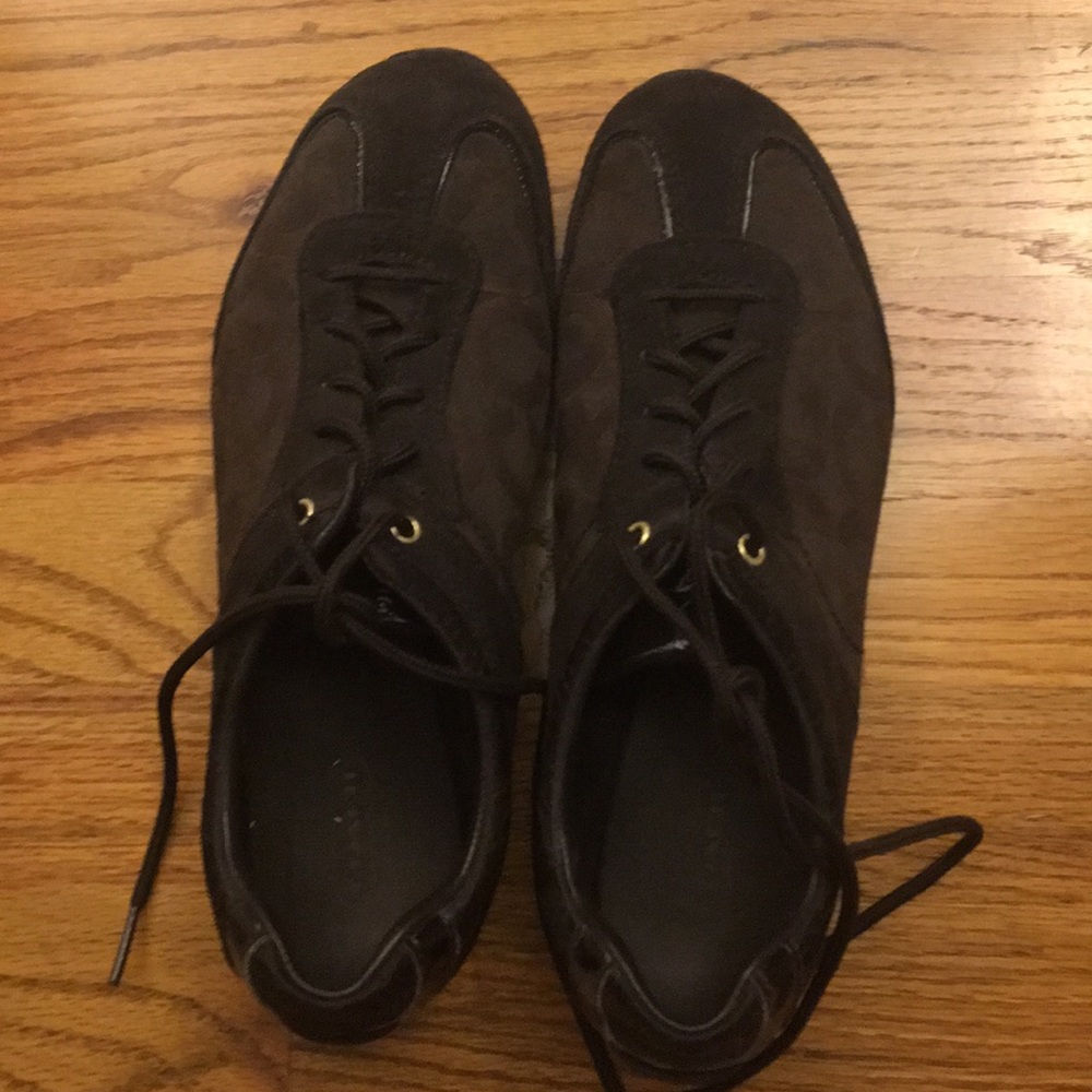 Coach shoes size 7.5 Brown